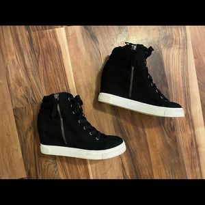 Steve Madden Lynn high-top wedge sneaker